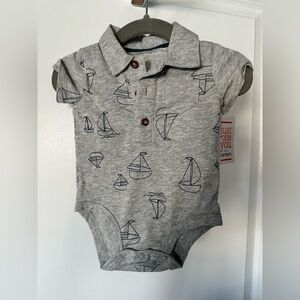 Carters Just One You Polo Onesie